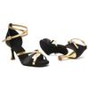 Profesjonalne Damskie Buty do Tańca Towarzyskiego Wewnętrzne Buty do Tańca Łacińskiego Salsa Obcas 7CM