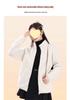 Women's Double-Sided Fleece Jacket - 2024 New Autumn/Winter Gray Stand-Up Collar Coat