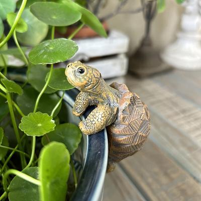 Turtle Fishing Fish Tank Aquarium Decoration Pendant Creative Fish Pool Courtyard Decoration