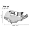 Stainless steel oyster saucer kitchenware tray kitchen pot shovel soup spoon tray seasoning butterfly soy sauce dish