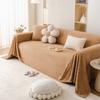 Winter Honeycomb Velvet Sofa Cover Four Seasons Universal Pure Color Full Cover Towel Sofa Cushion All Package Universal Towel