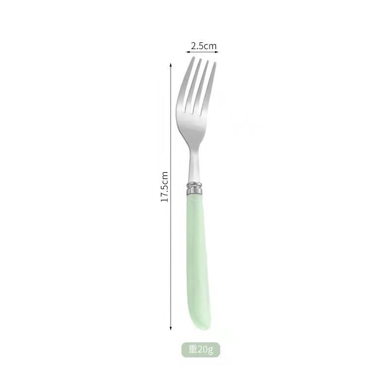 Spoon Fork Chopstick Cutlery Set Lunch Tableware With Box Portable Travel Use Dinnerware Kit Stainless Steel Kitchen Accessories