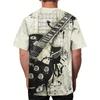 Instrumente Gitarre 3D gedruckt T-Shirt Männer Frauen Mode Kurzarm T-Shirt Kinder Hip Hop Tops T-Shirts Übergroße Mode Sommer Top