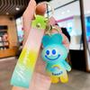 Bunny Adorable Cartoon Keychain Colorful Resin Rabbit Bag Charm Key Accessory