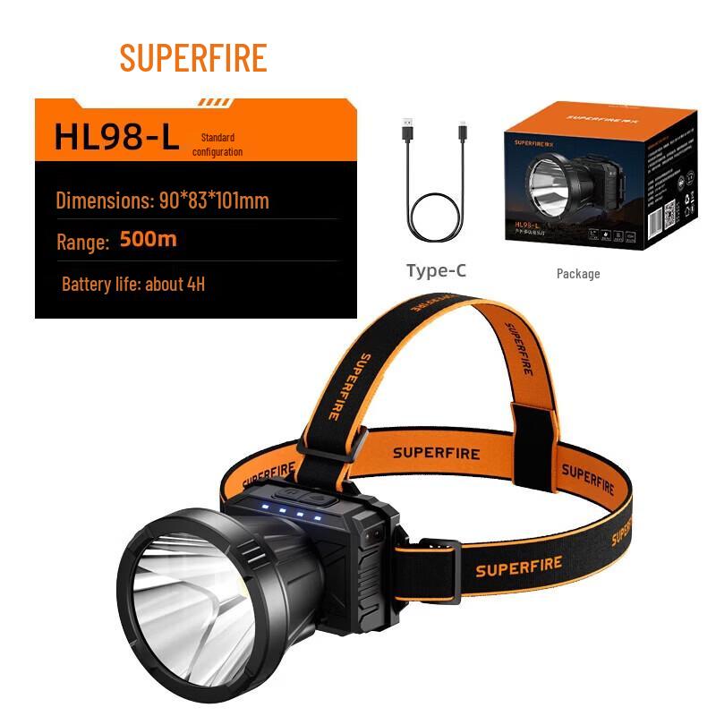 

SupFire HL98-L Rechargeable LED Headlamp