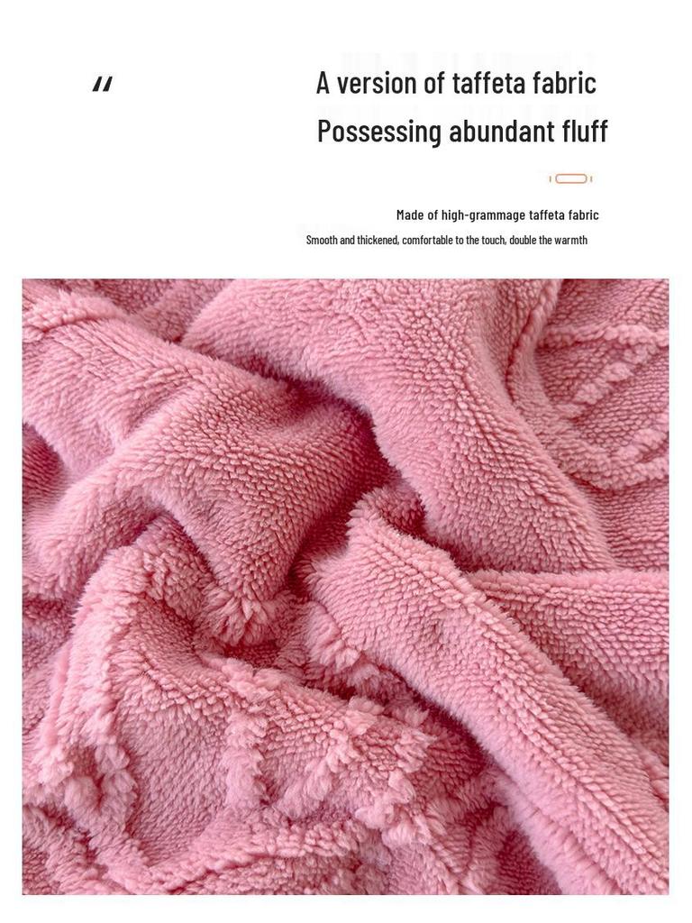 Enfärgad dubbelsidig jacquardfilt med fjärilar - Kontor, tupplur, soffa & luftkonditionering