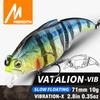 MEREDITH Vibration-X VIB 71mm 10g 2-Section Slow Floating Treble Hooks Pike Bass VIB03