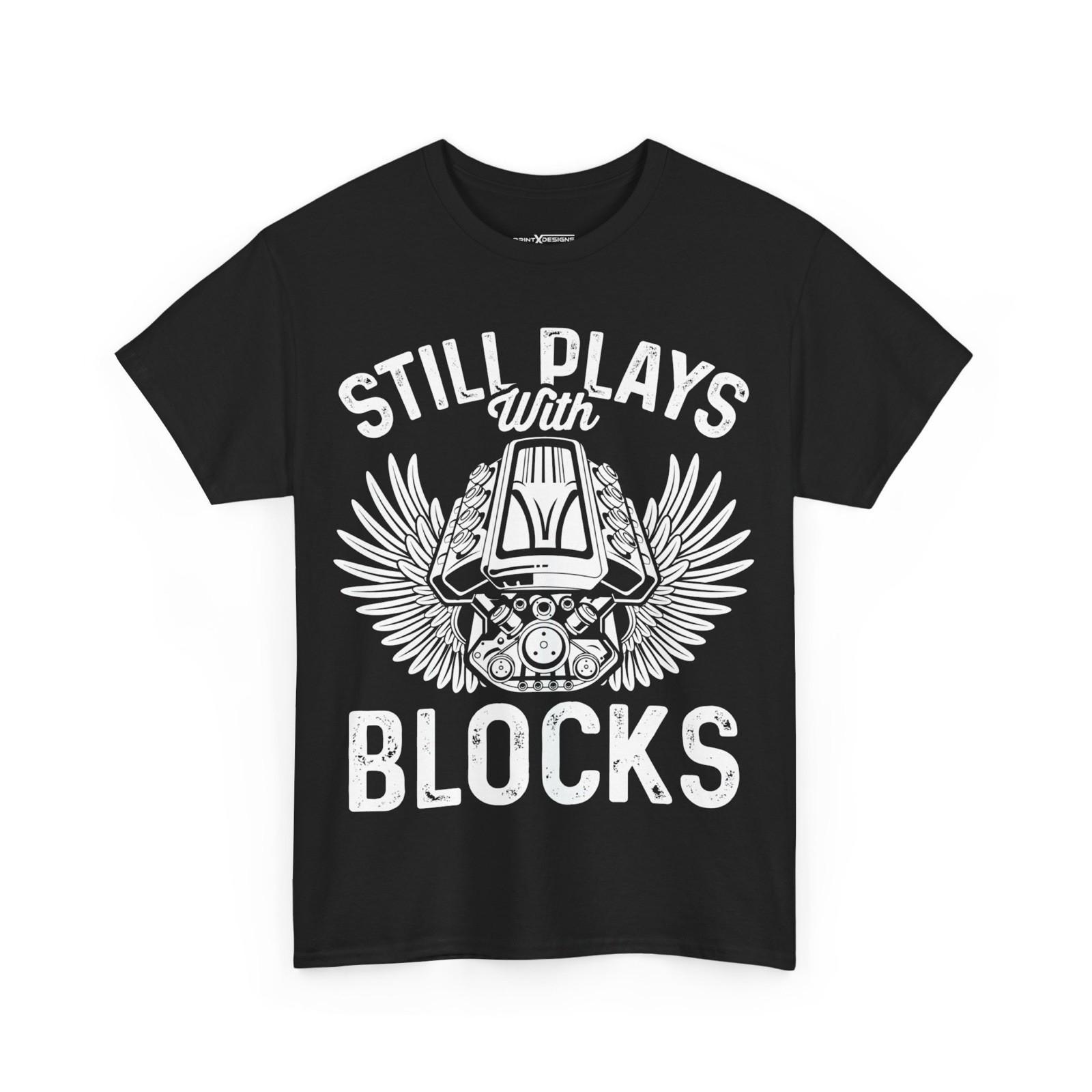Still Plays With Blocks Shirt S разноцветный