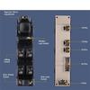 Replace 15883323 10398568 15109670 15112974 15125145 Power Electric Window Switch Power Window Switch Auto Part