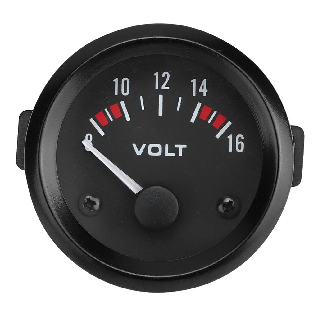 Car Universal 12V Voltmeter 52mm 2in Voltage Meter Gauge 8 16V  BX100007