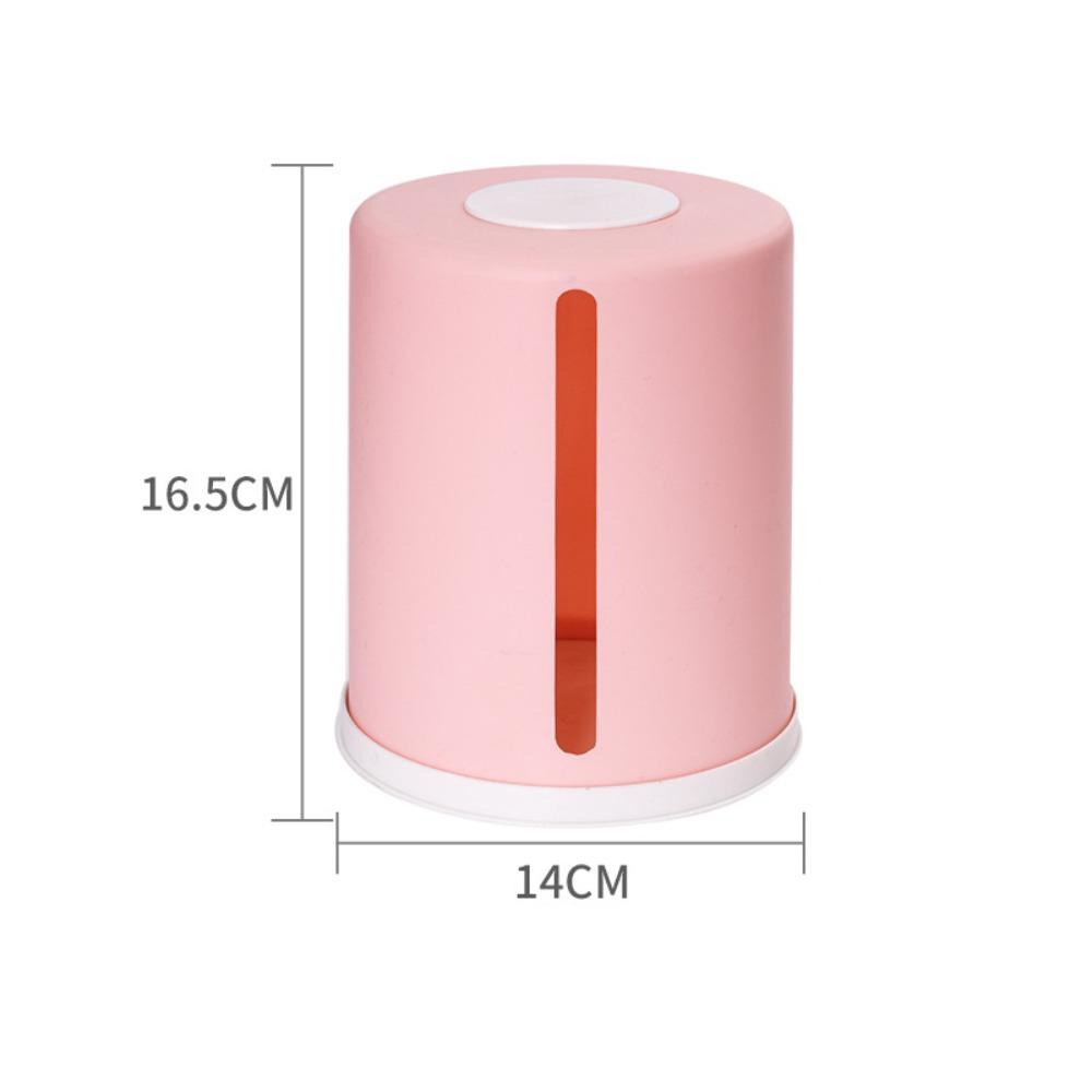 Cylinder Paper Towel Box Plastic Napkin Holder New Roll Tissue Box Household Use