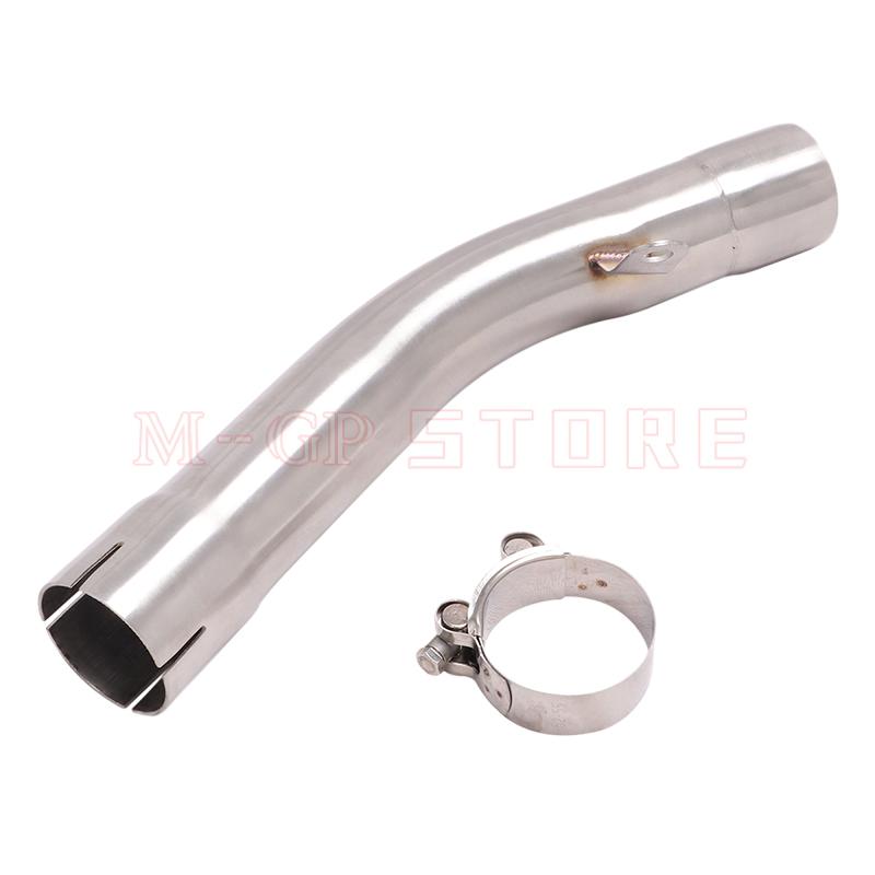 For KAWASAKI Ninja ZX6R ZX-6R 636 ZX 6R 2009 - 2020 Motorcycle Exhaust Middle Link Pipe Mid Connect Original Escape Muffler Moto