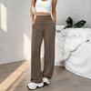 Straight Leg Sports Pants for Women, New Loose Quick Drying Pilates, Running Training Yoga Pants Fitness Suit