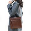 Women's Mobile Phone Bag Soft Leather Shoulder Crossbody Bag Vertical Coin Purse Small Bag