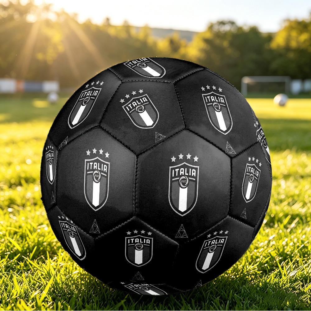 Italy Football Printed Size 5 Soccer Ball Wear Resistant Standard Adult Training Football Fan Gift for Indoor Outdoor Match Sports