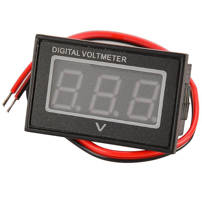 Цифровой вольтметр Индикатор заряда батареи Подходит для гольф-кара Club Car Precedent 2004-2011 Цвет дисплея: зеленый DC2.7-40V