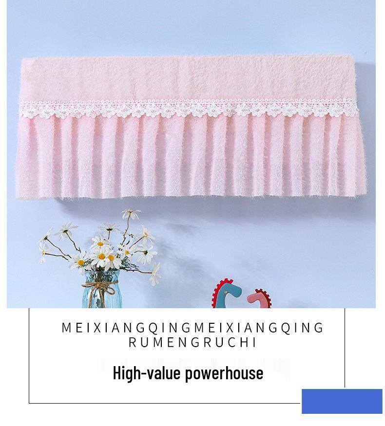 Universal Hanging Fabric Air Conditioner Dust Cover - New Year Design