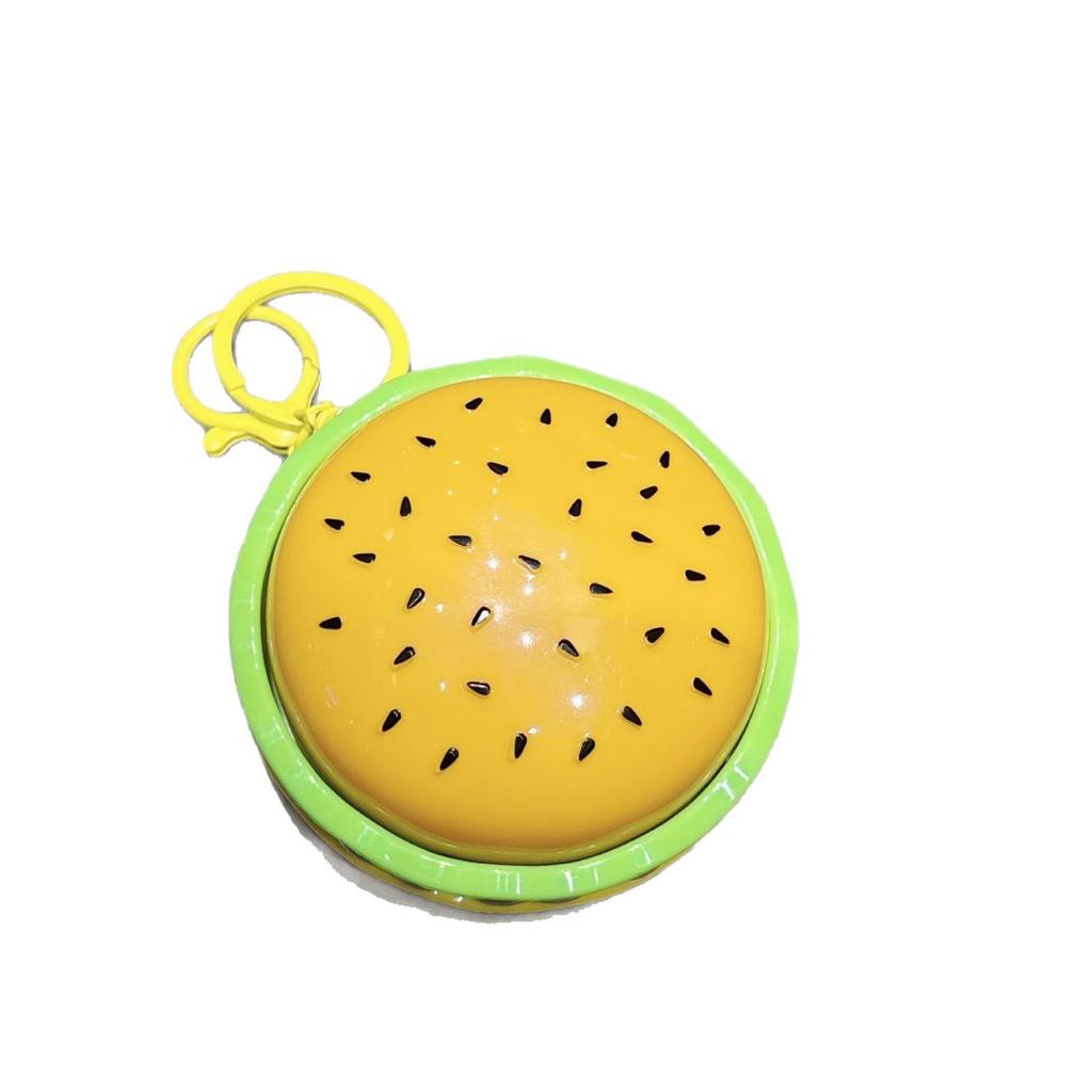 Cross-Border Decompression Burger Keychain - Fun Toy for Kids' Bags & Car Keys
