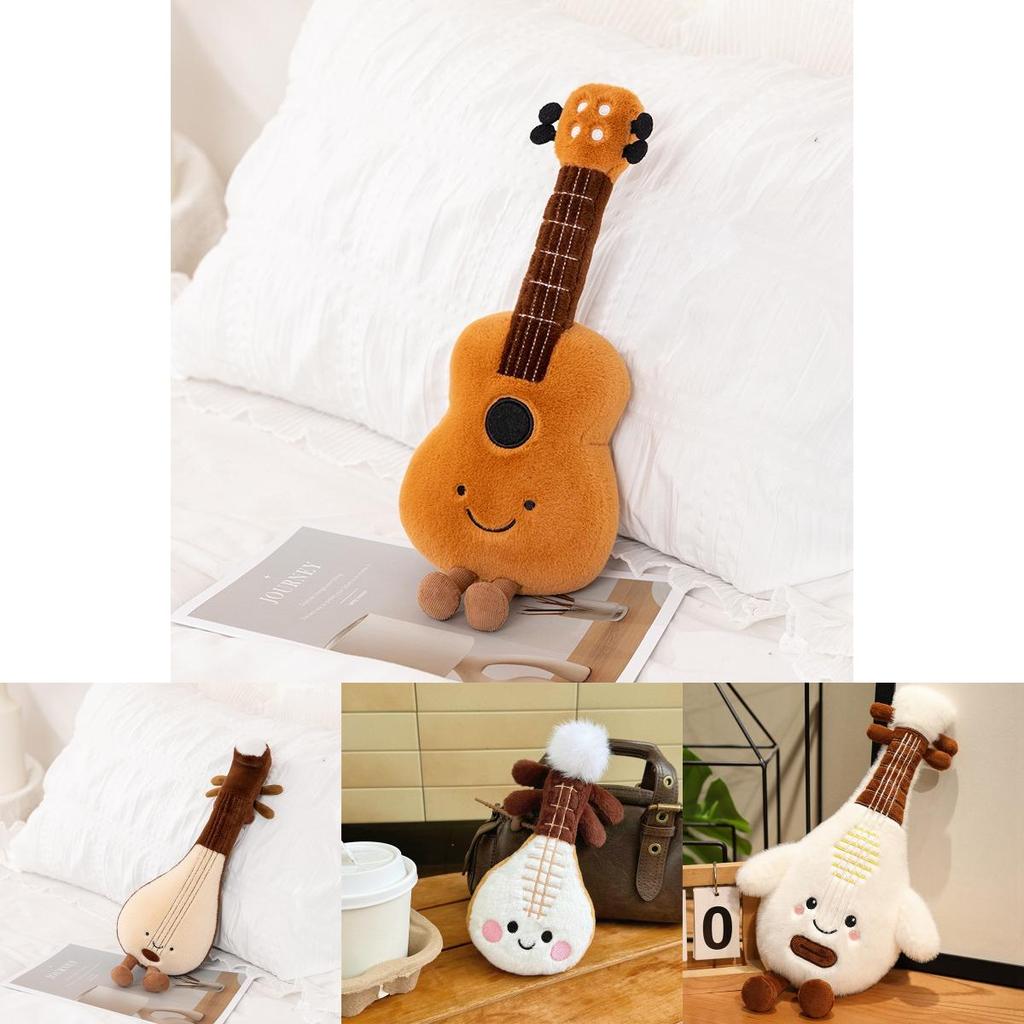 Creative Violin Pipa Plush Toy With Musical Note Design For Music Lovers And Kids