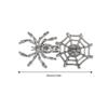 Spiderweb Shape Metal Fastening Button Detachable Pant Buttons Pin Crafts Waist Tightener Clothing Buckle Sewing Tool