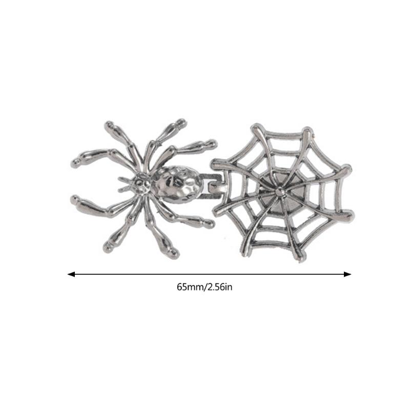 Spiderweb Shape Metal Fastening Button Detachable Pant Buttons Pin Crafts Waist Tightener Clothing Buckle Sewing Tool
