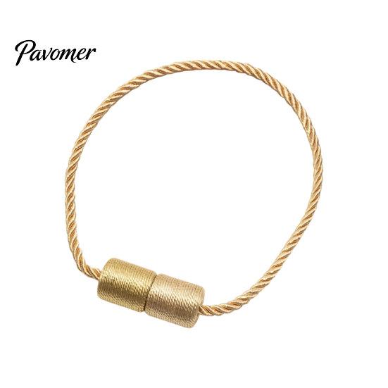 No Drill Curtain Tiebacks Magnetic Tiebacks, Modern Simple Rope Tie Backs, Elegant Decorative Drapes Weave Holdbacks for Home Bedroom Office
