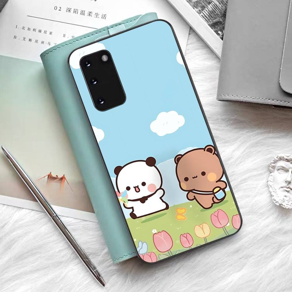 BuBu DuDu Couple Cartoon Phone Case For Samsung S 24 Fe 25 Ultra Plus 20 Lite 21 30 22 23 24 22 Ultra 5G Fundas