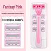 Women's 6-Blade Razor for Shaving Underarms, Legs, and Bikini Area