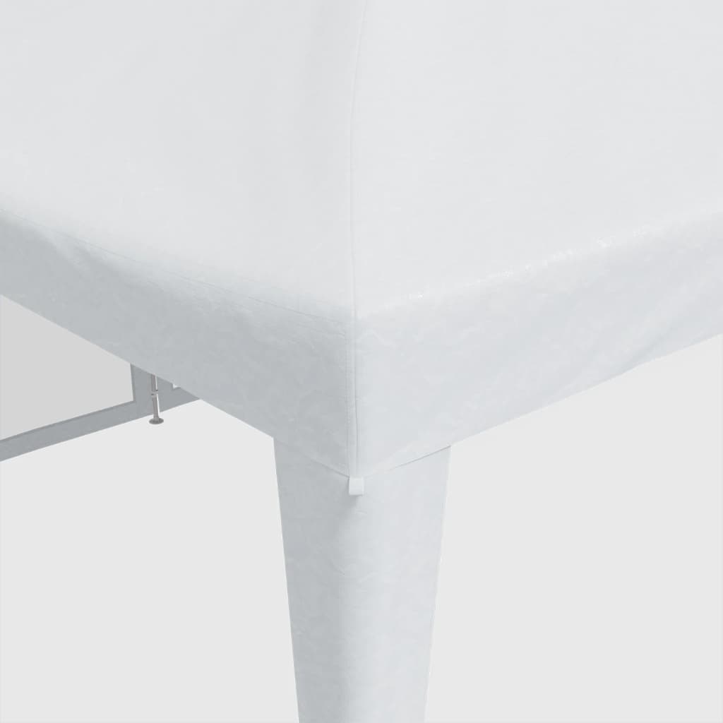 Vidaxl Party Tent With 12 Mesh Walls, White, 8X4 M, Hdpe