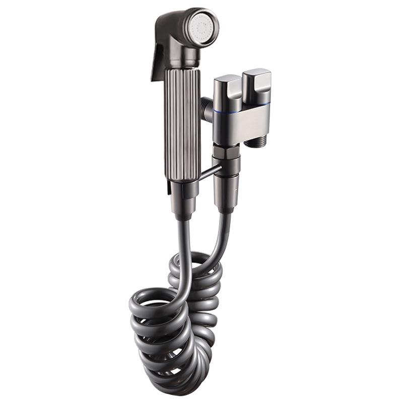 All-Copper Bidet Set with Pressurized Spray Gun for Bathroom