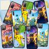 Phone Case for Samsung Galaxy S25 S23 S22 S24 Ultra FE Plus A05 A06 A15 A16 A36 A37 A35 A54 A55 A56 A57 A25 A53 A17 Squirtle Pokemon GO Pikachu Cover