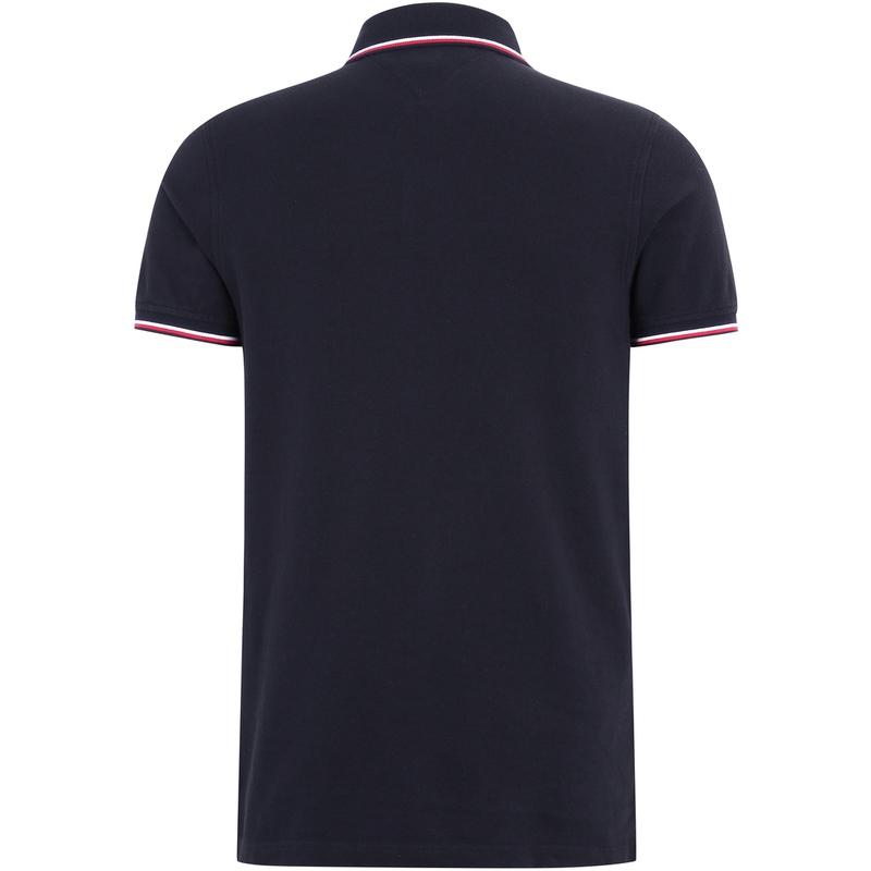 Tommy Hilfiger Embroidered logo Detail Polo Shirt MW0MW13080-DW5
