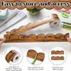 10m/Roll Bulletin Board Border Wood Grain Decorative Board Border Sticker  Classroom Decor