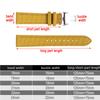 Schnellverschluss Nylon Segeltuch Uhrenarmband 18mm 19mm 20mm 21mm 22mm 24mm Schmetterlingsverschluss Band für Omega für Seiko Uhrenarmband