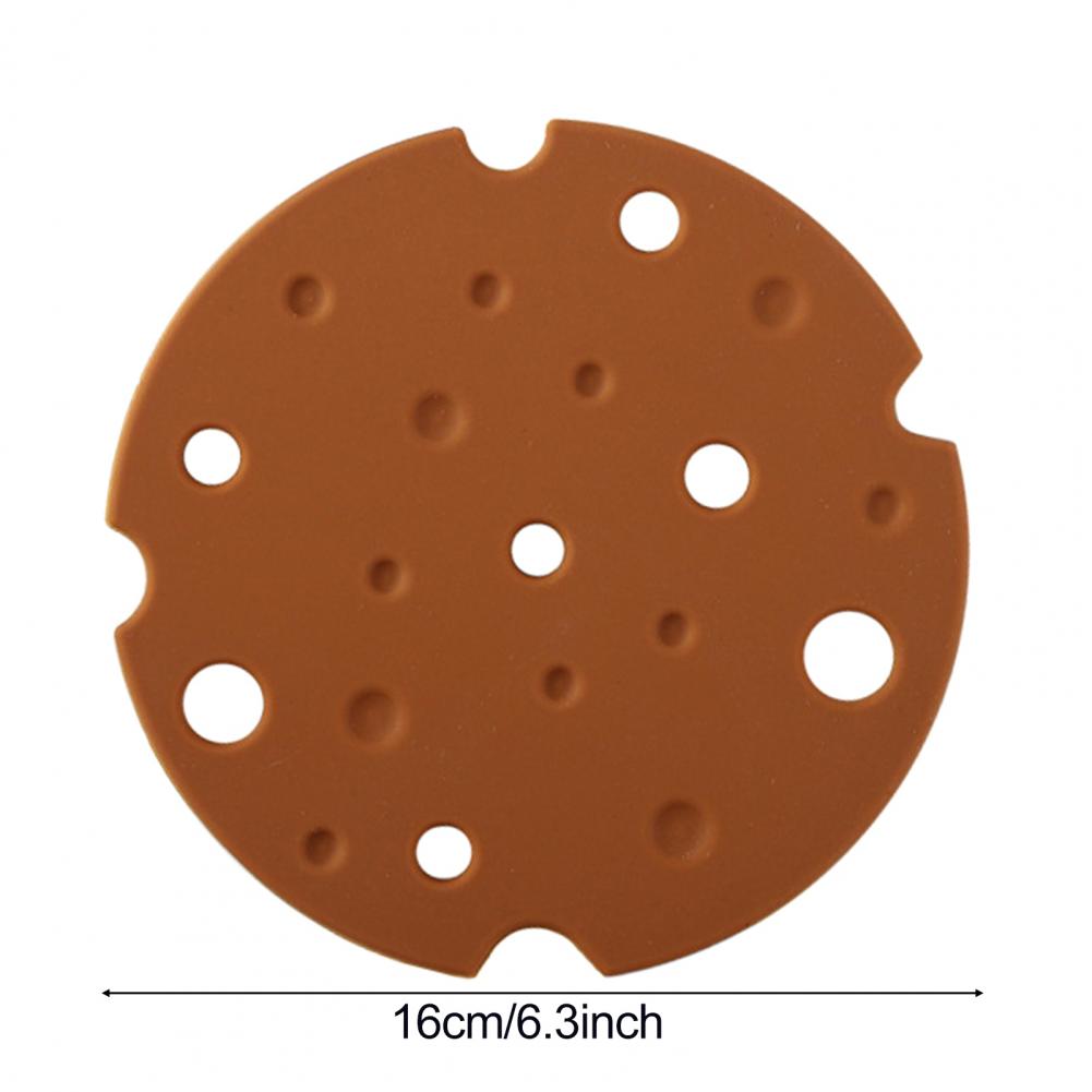 Dining Table Heat Resistant Mat Silicone Thermal Insulation Pad Heat Resistant Silicone Trivet Pot for Hot for Anti-scalding