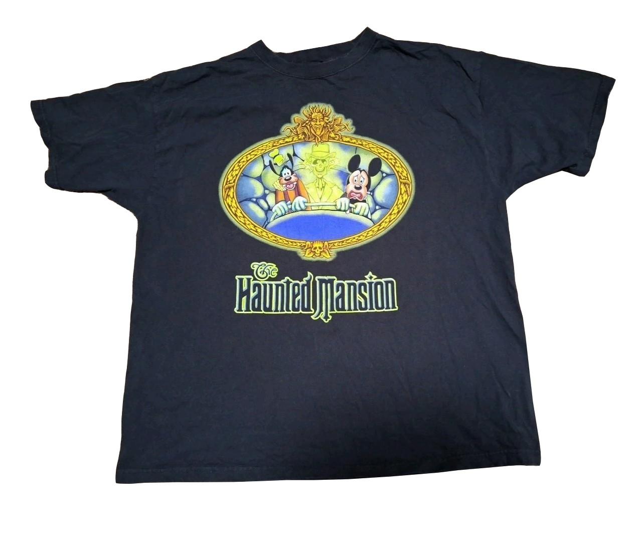 NEW Disney The Haunted Mansion T-Shirt Disneyland Mickey Mouse Reprint 4XL