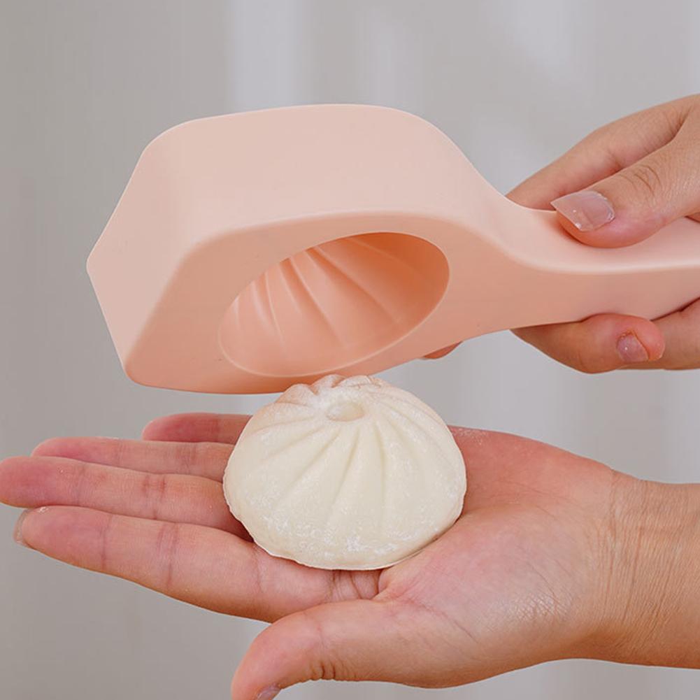 1/2pcs Mold Baozi Dumpling Maker Non-Stick Steamed Stuffed Bun Tool Baozi Dumpling Molds Chinese Bao Bun Maker For Baking