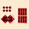 17pcs/set 2025 Year of the Snake Spring Festival small couplet Chinese New Year waterproof door blessing decoration sticker