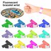 100 Pcs Pulseiras de Papel À Prova D'Água Resistente a Rasgos Identificação Pulseiras Descartáveis Fáceis de Operar Pulseiras de Eventos para Concertos Festivais