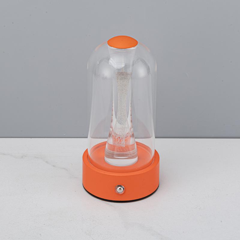 Acrylic Wrought Iron Night Light: Elegant Table Lamp for Hotels, Cafes, and Bedrooms