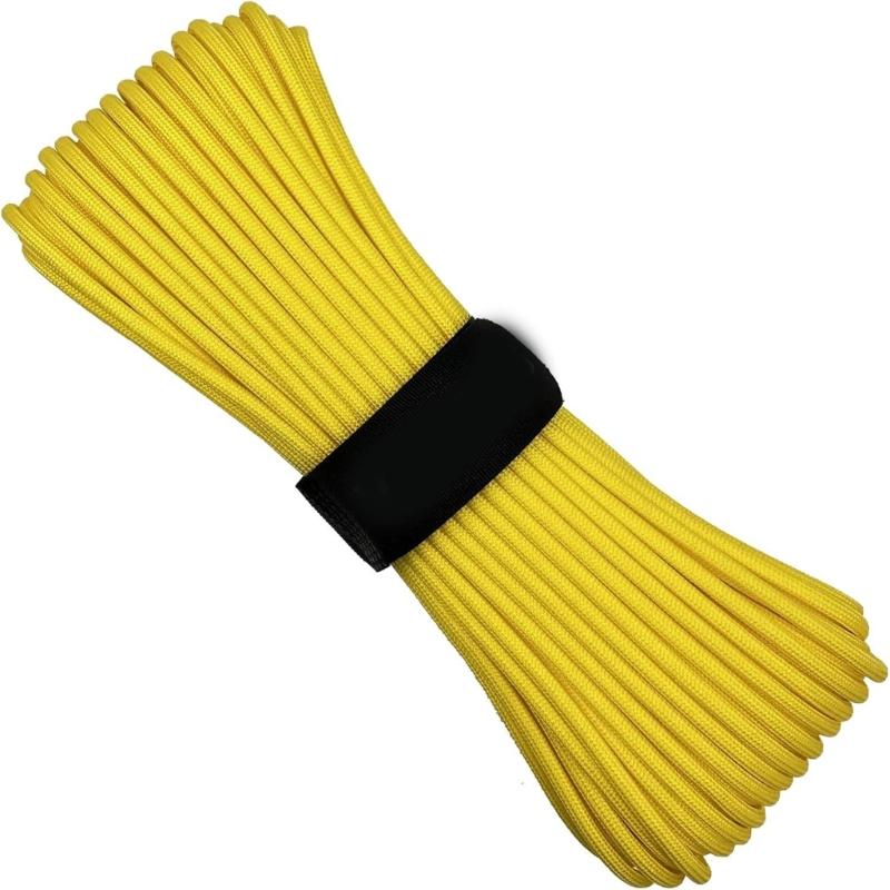 Paracord Rope Tent Paracord 98ft 7 Strand Tent Paracord Rope Tent Cord Clothesline Rope, Parachute Cord Survival Cord жёлтый
