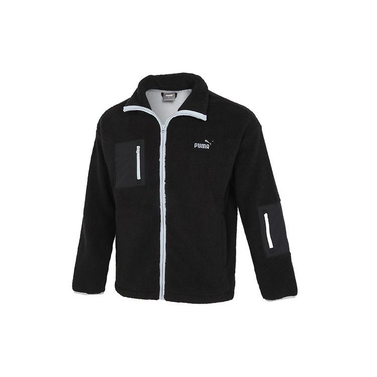 PUMA Sherpa Bonded Jacket Black Men s 534930-01 XL