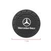 Samochodowa antypoślizgowa silikonowa podstawka pod kubek Wodoodporna mata pod kubek na wodę do Mercedes Benz E S C A B Klasa GLE GLS GLC CLA GLA GLK GLB W204 W205