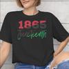 Unisex Unisex Graphic Printed Juneteenth Day 1865 June 19th African American Pride Tee T Shirt Cotton Tshirts Clothes