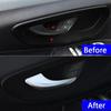 Car Stickers Inner Door Pull Handle Cover Decoration Trim Strips For Mercedes Benz Vito W447 2014- Interior Accessories
