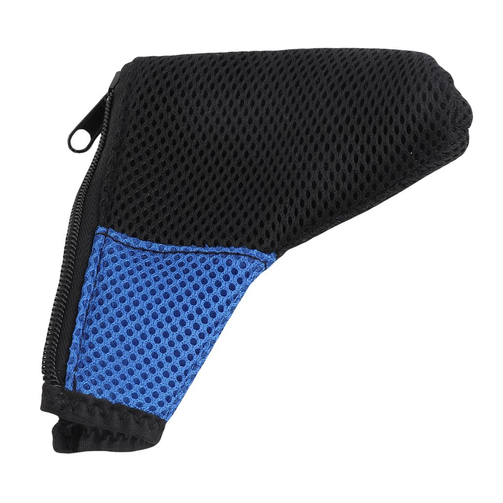 L Shaped Zipper Design Club Head Cover Golfer Accessory