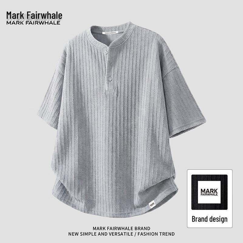 

Мужская футболка-henley Mark Fairwhale в стиле Old Money M