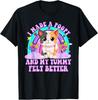 I Made A Poopy and My Tummy Felt Better Adult Humor Funny Unisex T-Shirt