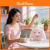 Lolita Plush Rabbit Bag With Artificial Pearls And Bow Decor For Casual Travel And Gift For Girls