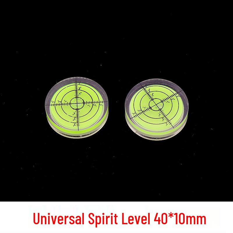 Mini Acrylic Square Bubble Level - Universal Ruler with Single-Line Balance Bead